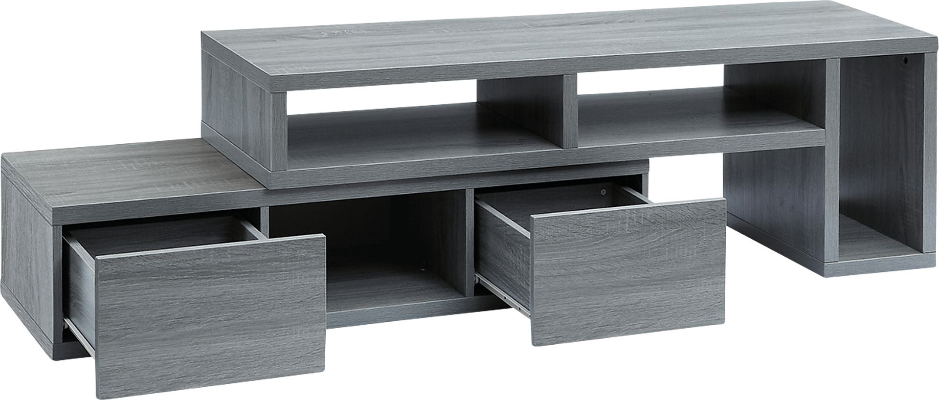 Beddiac Gray Adjustable 82 in. Console - Image 8