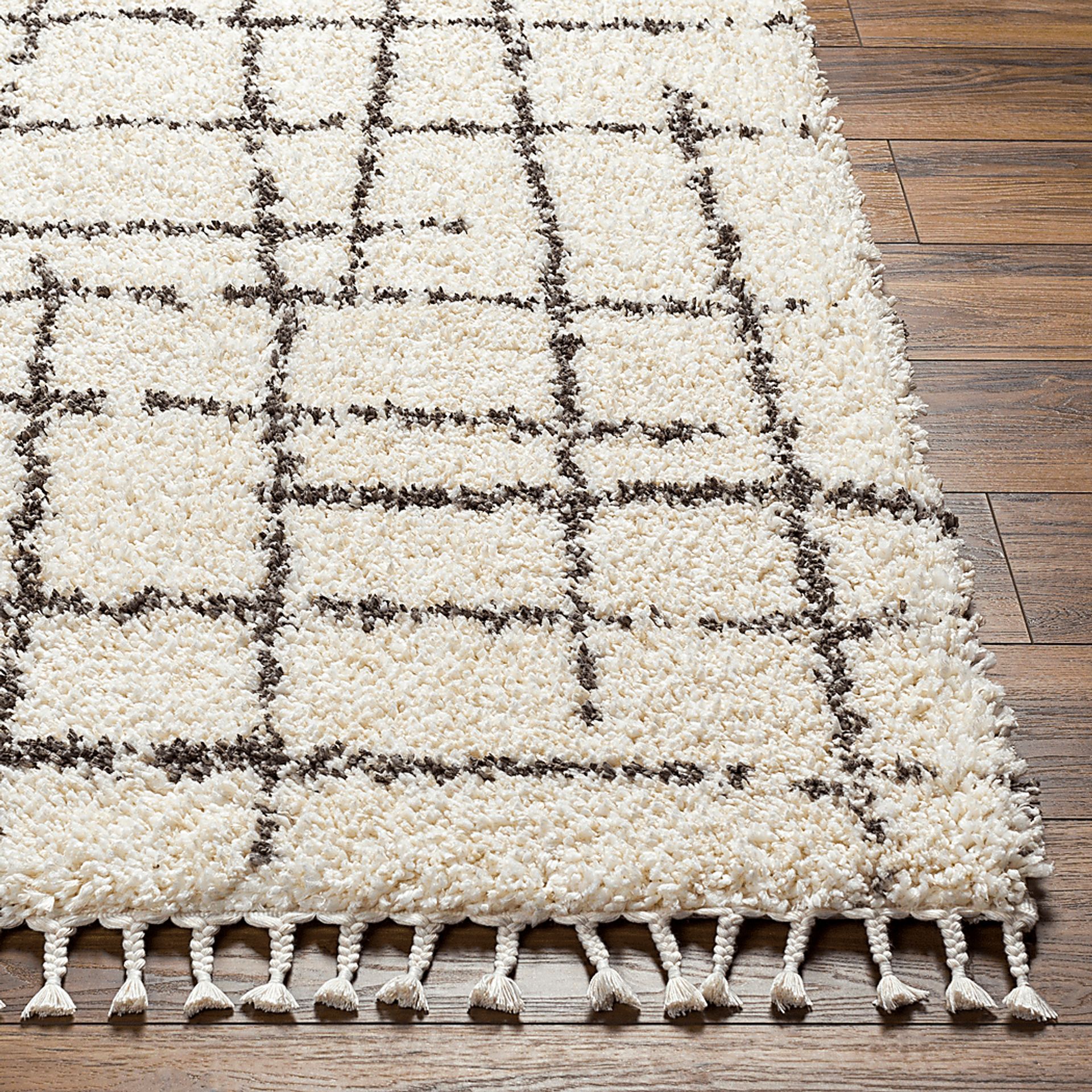 Beddingisle White 7'10 x 10' Area Rug - Image 2