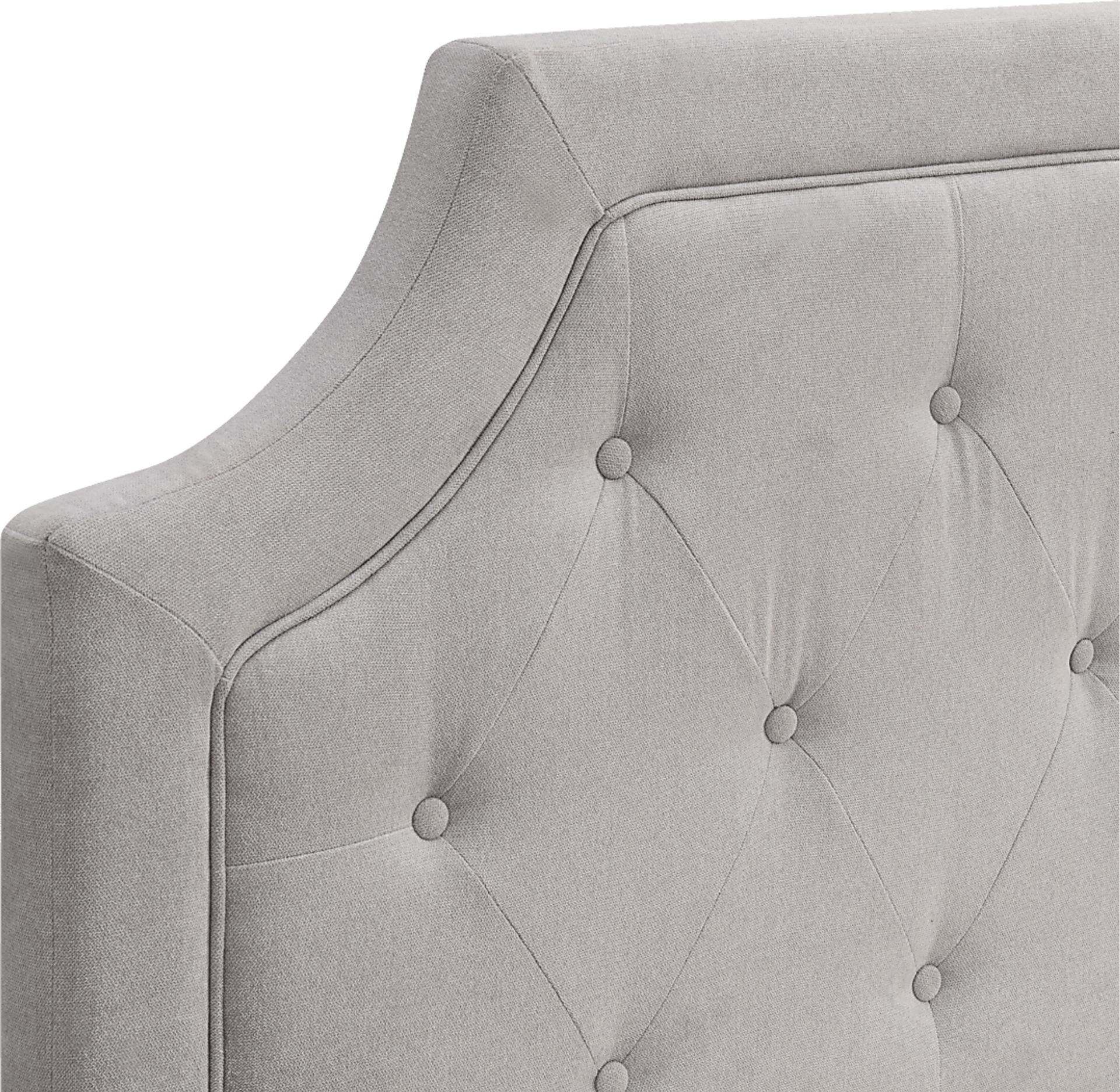 Beddinglin Gray Queen Size Headboard - Image 3