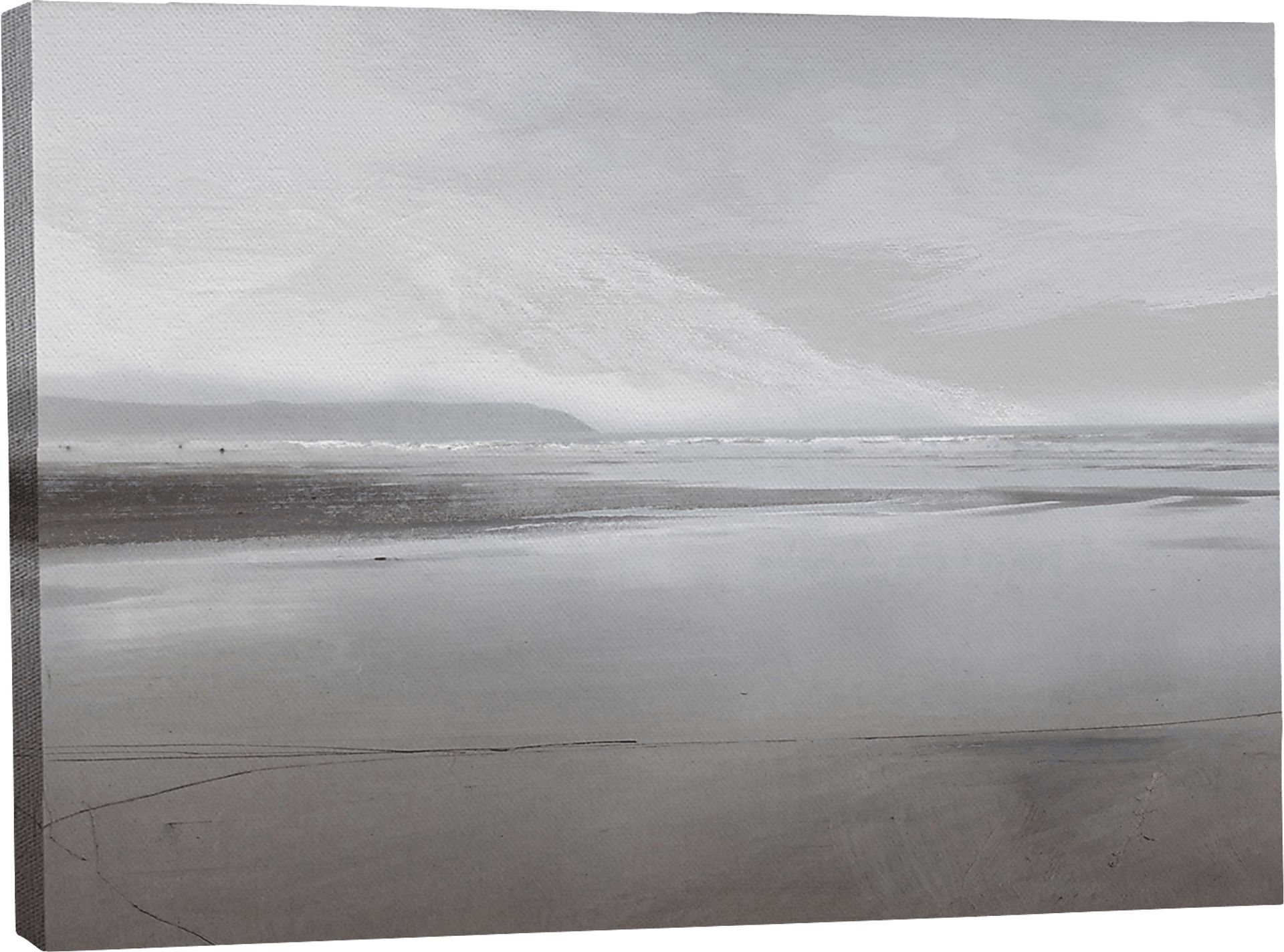 Beddoo Gray Canvas Wall Art - Image 1