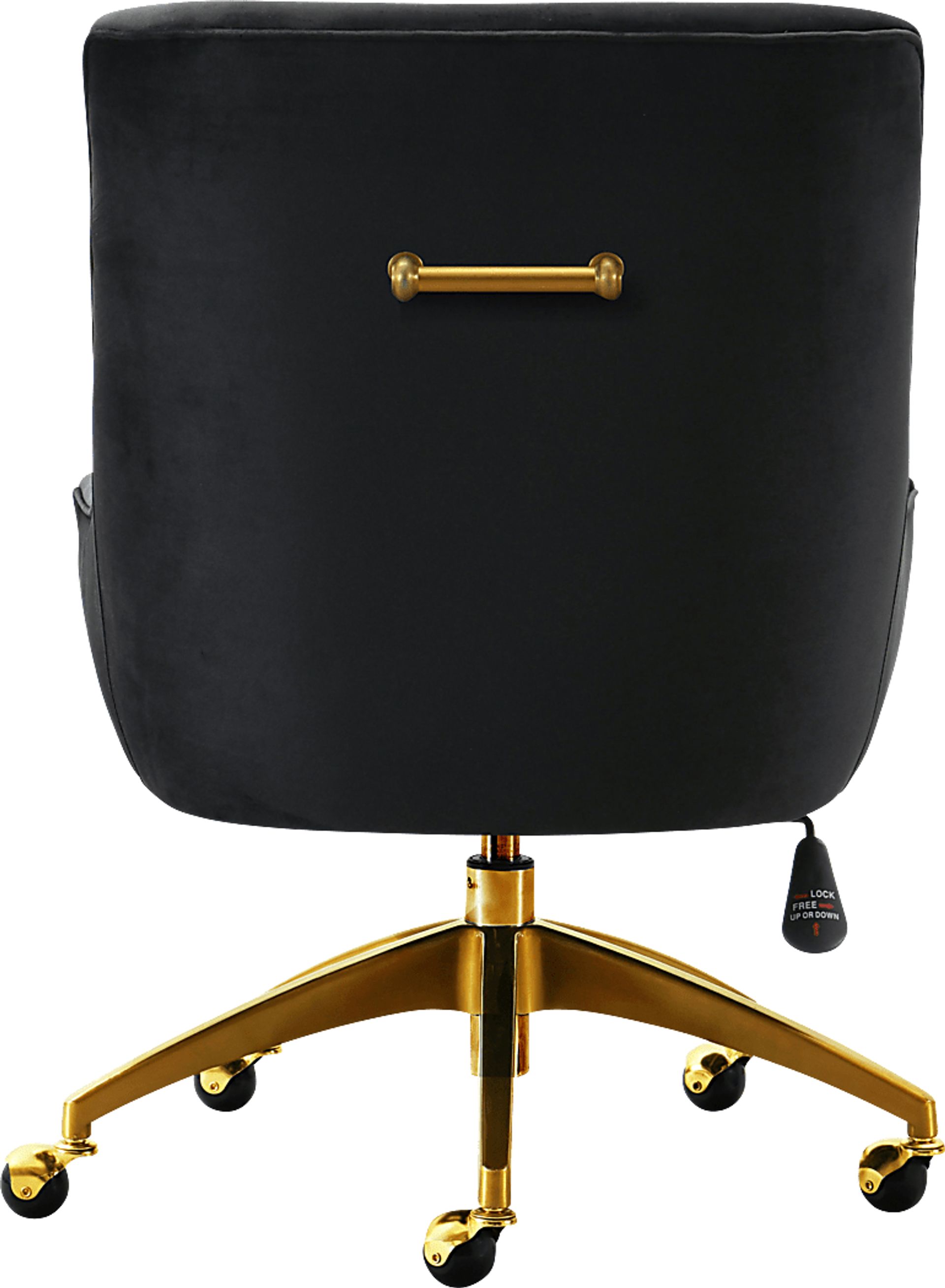 Bedera Black Desk Chair - Image 3