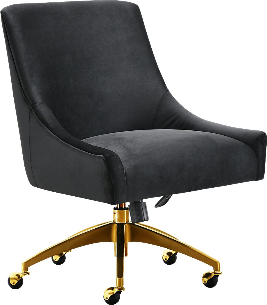 Bedera Black Desk Chair Rooms To Go