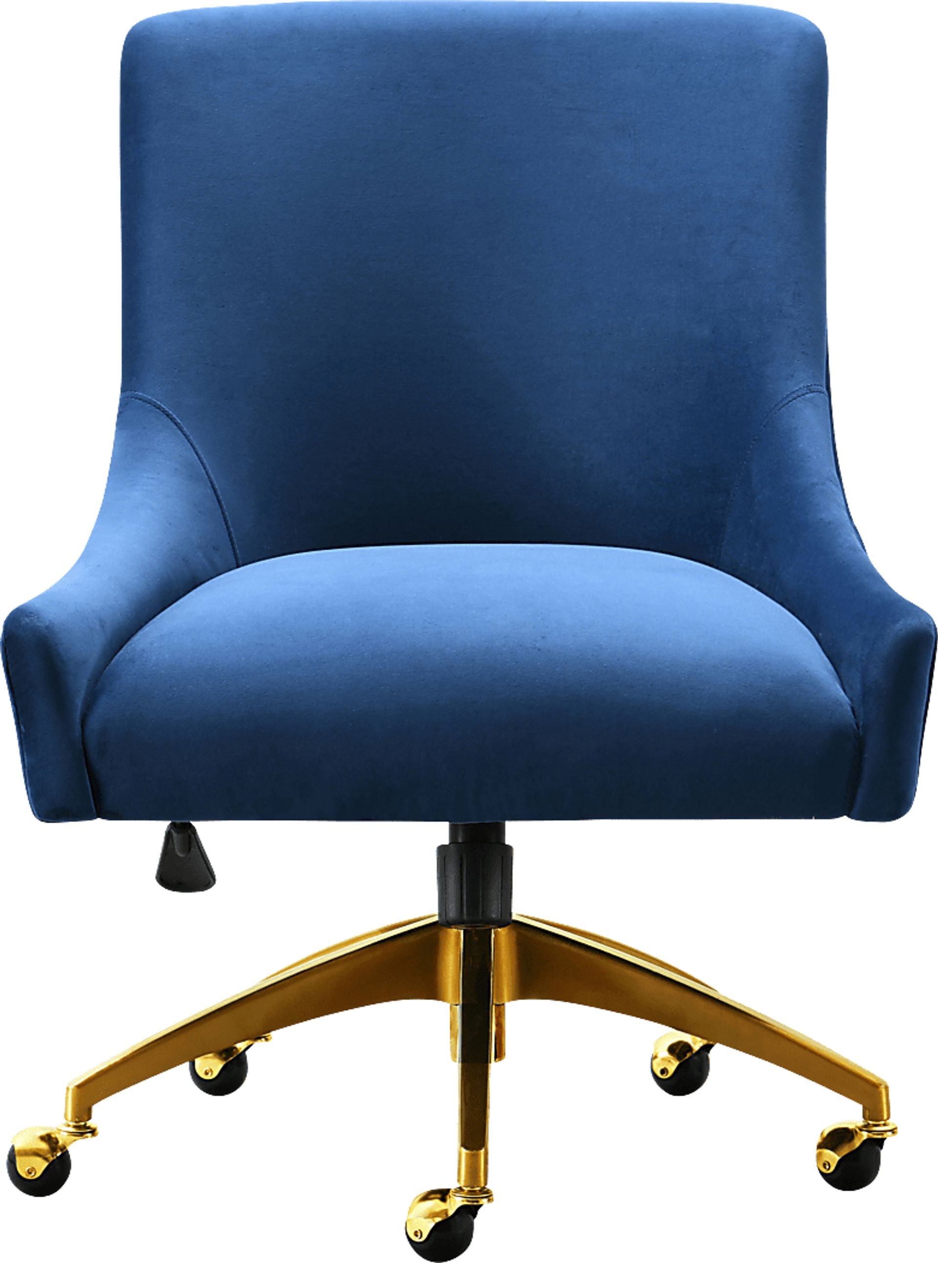 Bedera Navy Desk Chair - Image 2