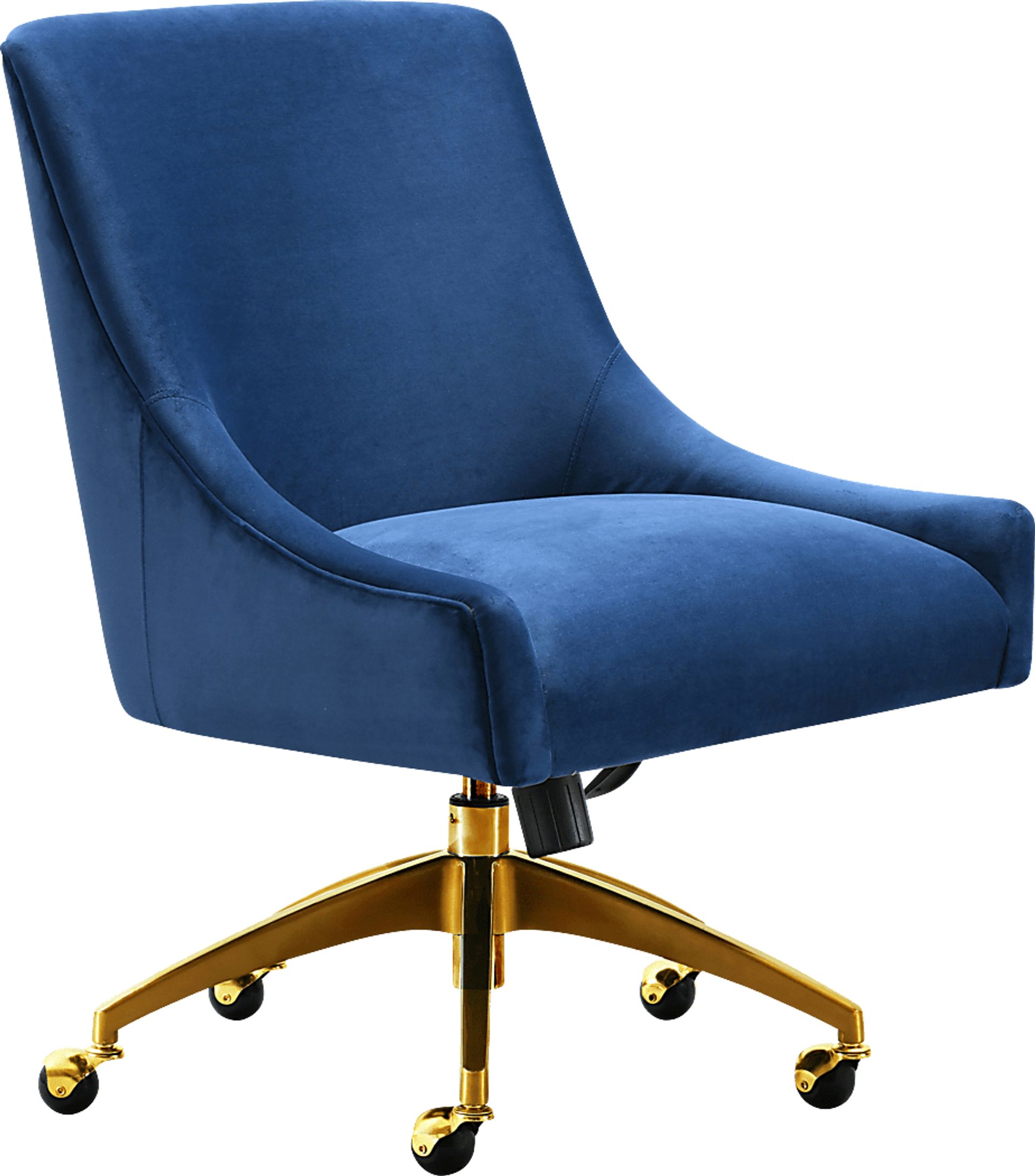 Bedera Navy Desk Chair - Image 1