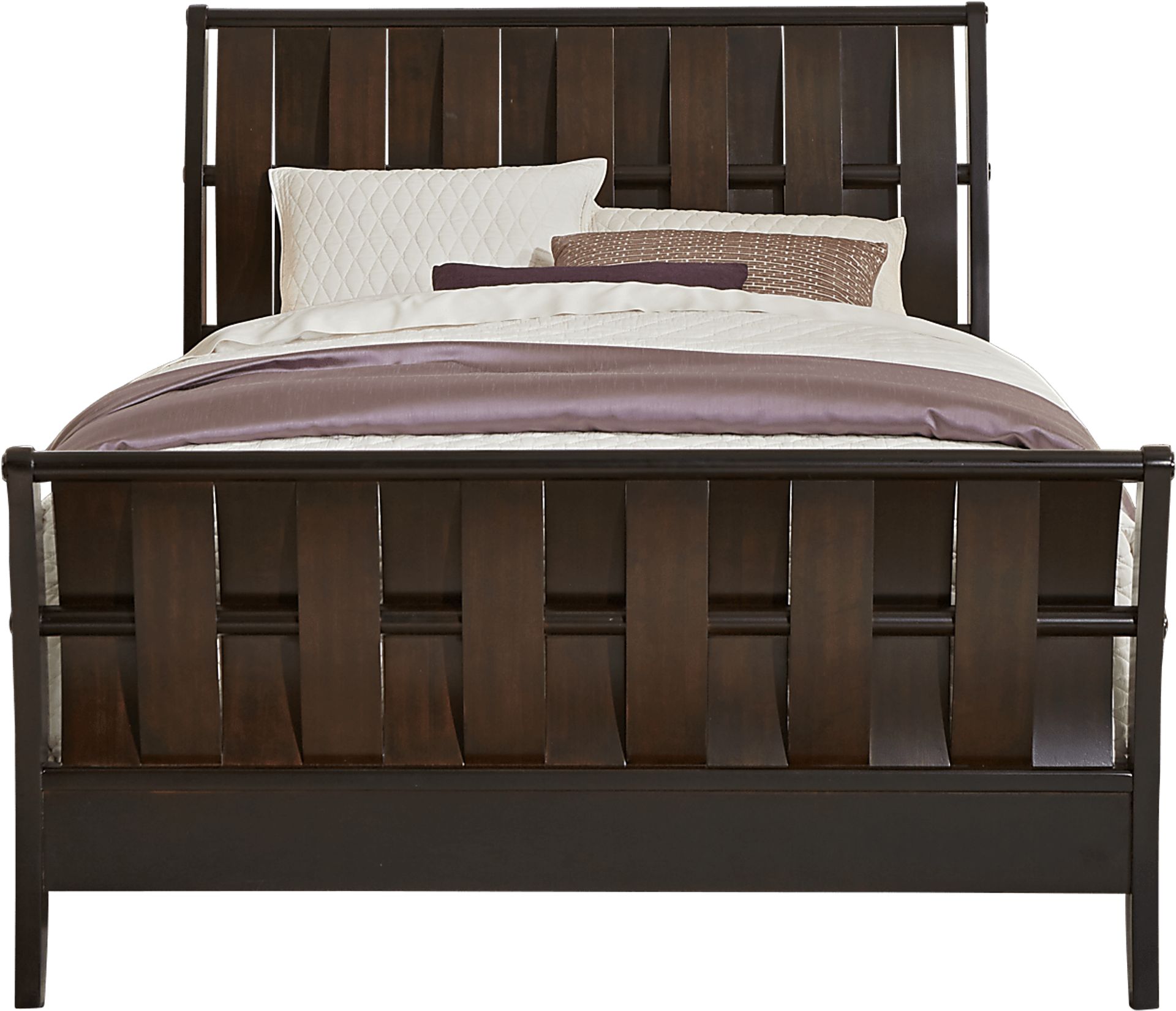 Bedford Heights Cherry 3 Pc Queen Bed - Image 1
