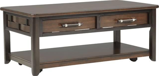Bedford Heights Cherry Cocktail Table - Thumbnail - Image 1