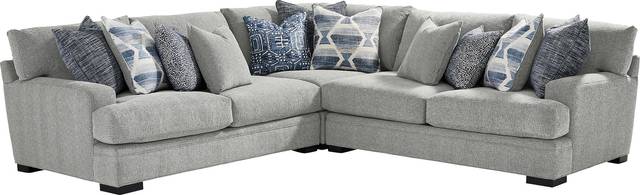 Bedford Park Gray 3 Pc Sectional - Thumbnail - Image 1