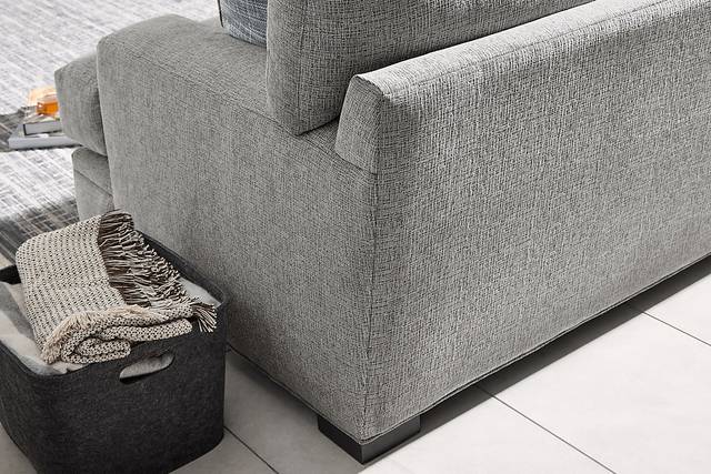 Bedford Park Gray 4 Pc Sectional - Thumbnail - Image 4