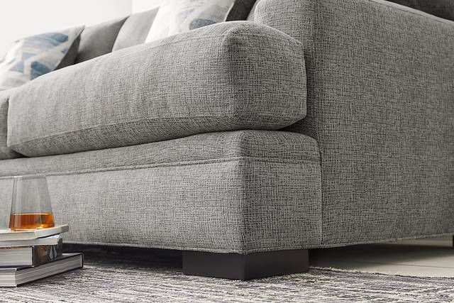 Bedford Park Gray 4 Pc Sectional - Thumbnail - Image 1