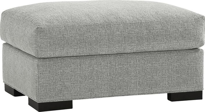 Bedford Park Gray Ottoman