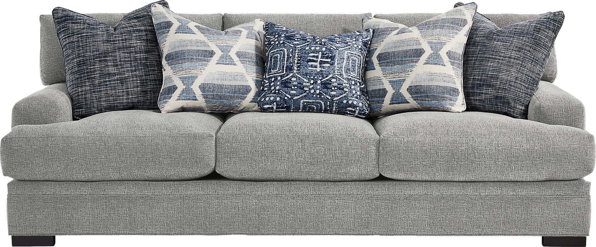 Bedford Park Gray Sofa - Image 1