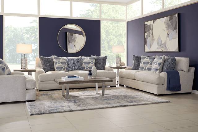 Bedford Park Ivory 5 Pc Living Room - Thumbnail - Image 1