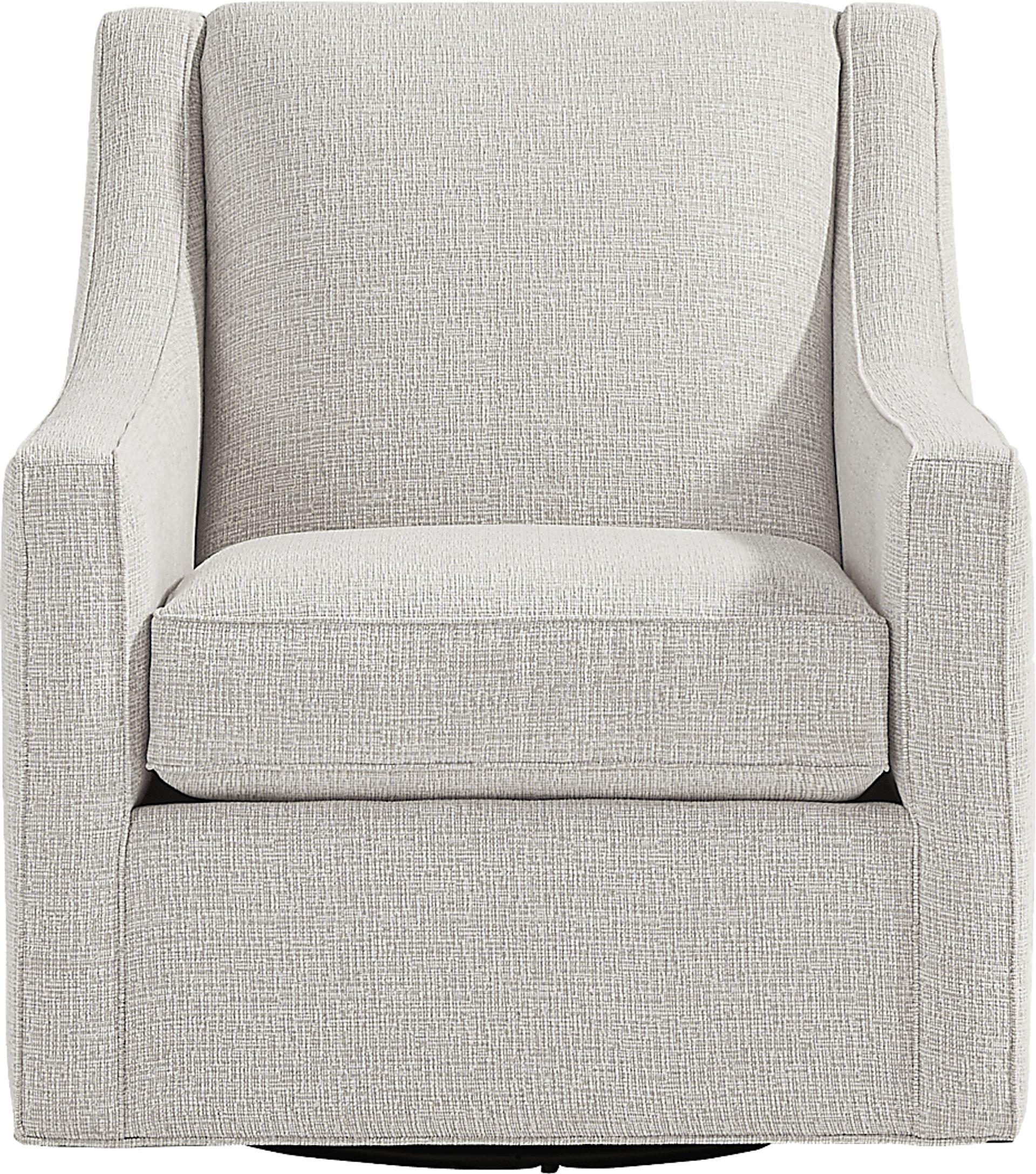 Bedford Park Ivory Swivel Chair - Image 2
