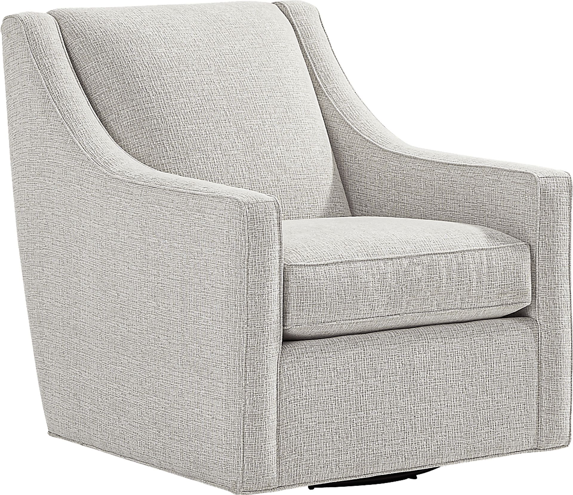 Bedford Park Ivory Swivel Chair - Image 1