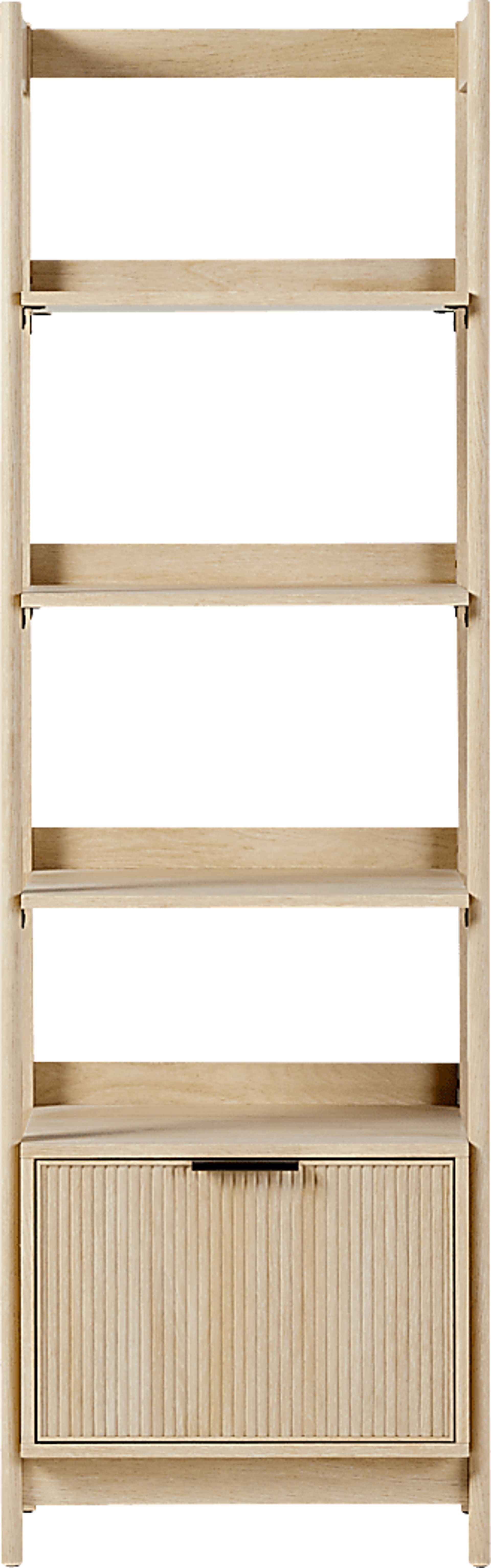 Bedfordshire II Oak Bookcase - Image 5