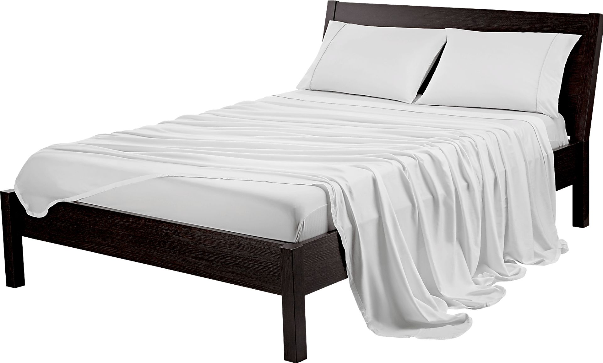 Bedgear Basic Bright White 4 Pc California King Bed Sheet Set - Image 4