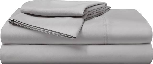 Bedgear Basic Light Gray 4 Pc Full Bed Sheet Set - Thumbnail - Image 1