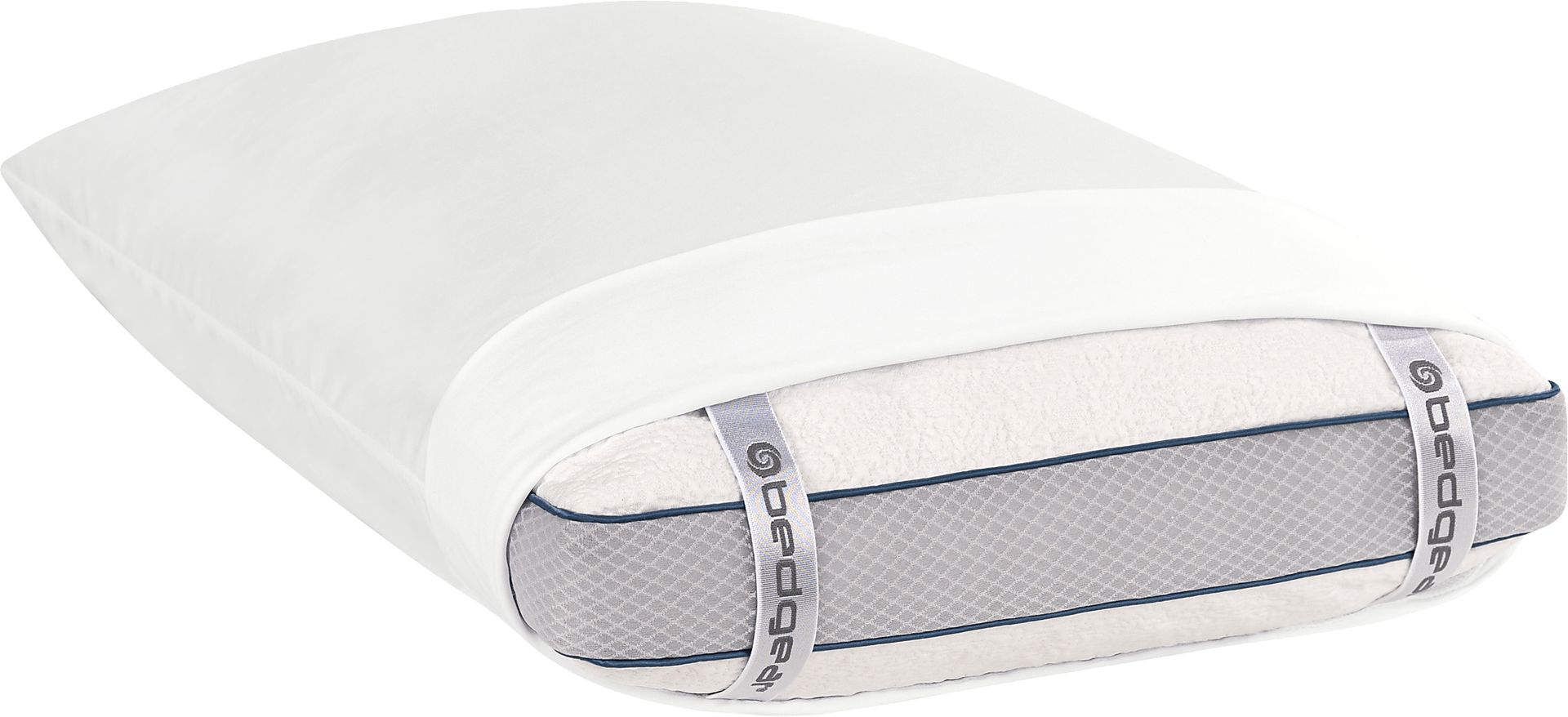 Bedgear Dri-Tec Bright White 4 Pc Split Head Queen Bed Sheet Set - Image 4