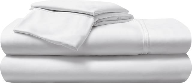 Bedgear Dri-Tec Bright White 4 Pc Split Head Queen Bed Sheet Set - Thumbnail - Image 1