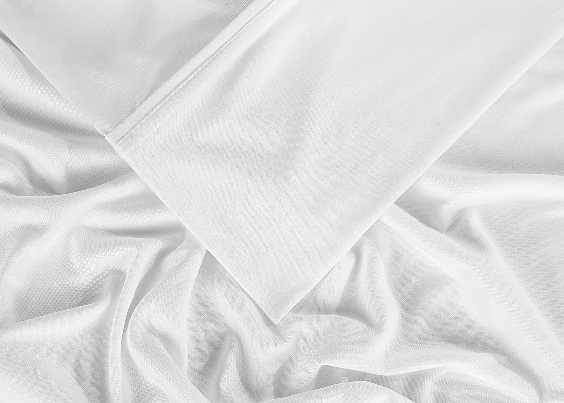 Bedgear Dri-Tec Bright White 5 Pc Split King/Split California King Bed Sheet Set - Image 6