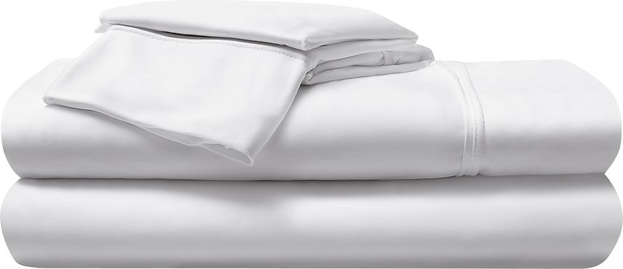 Bedgear Dri-Tec Bright White 5 Pc Split King/Split California King Bed Sheet Set