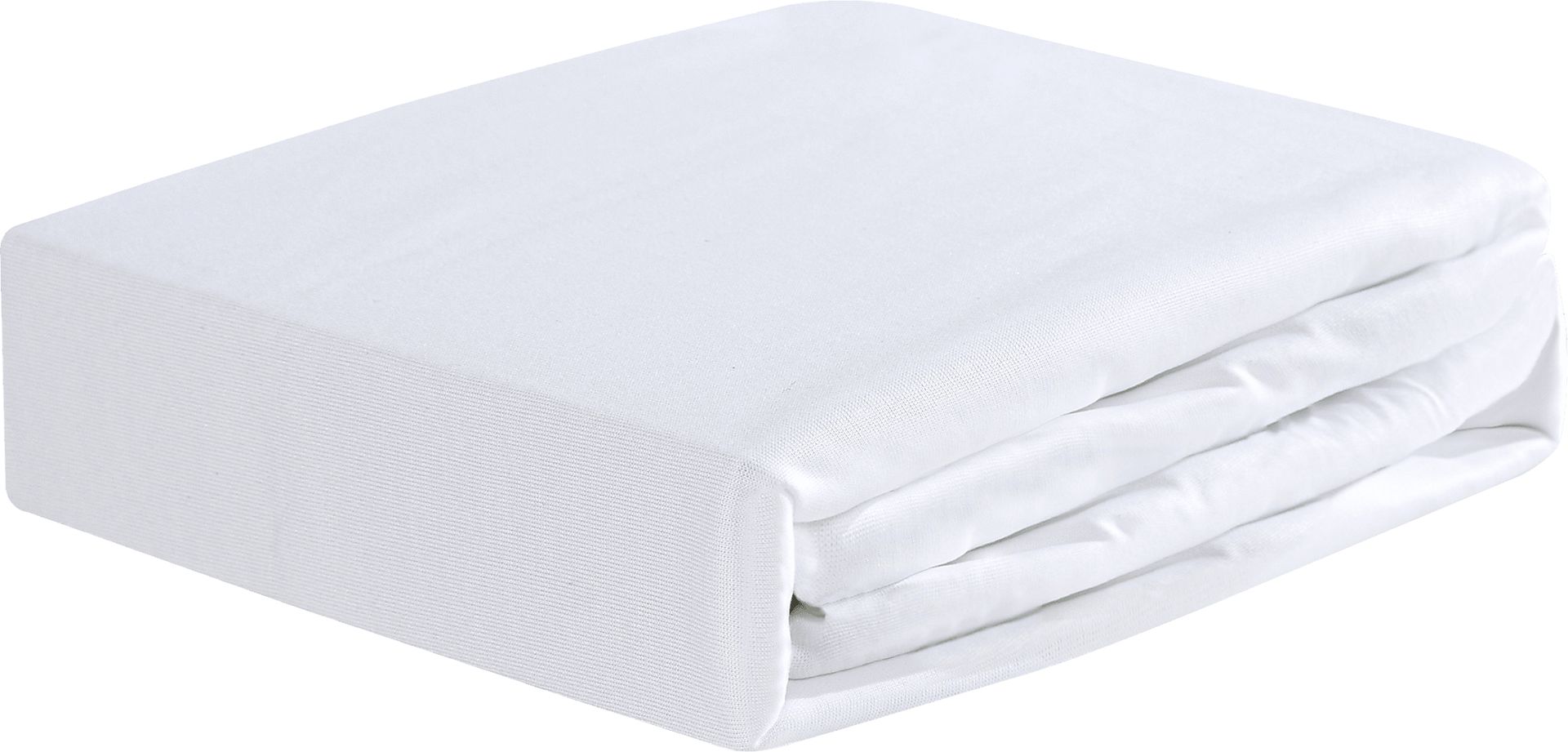 Bedgear Dri-Tec Bright White Crib Bed Sheet - Image 2