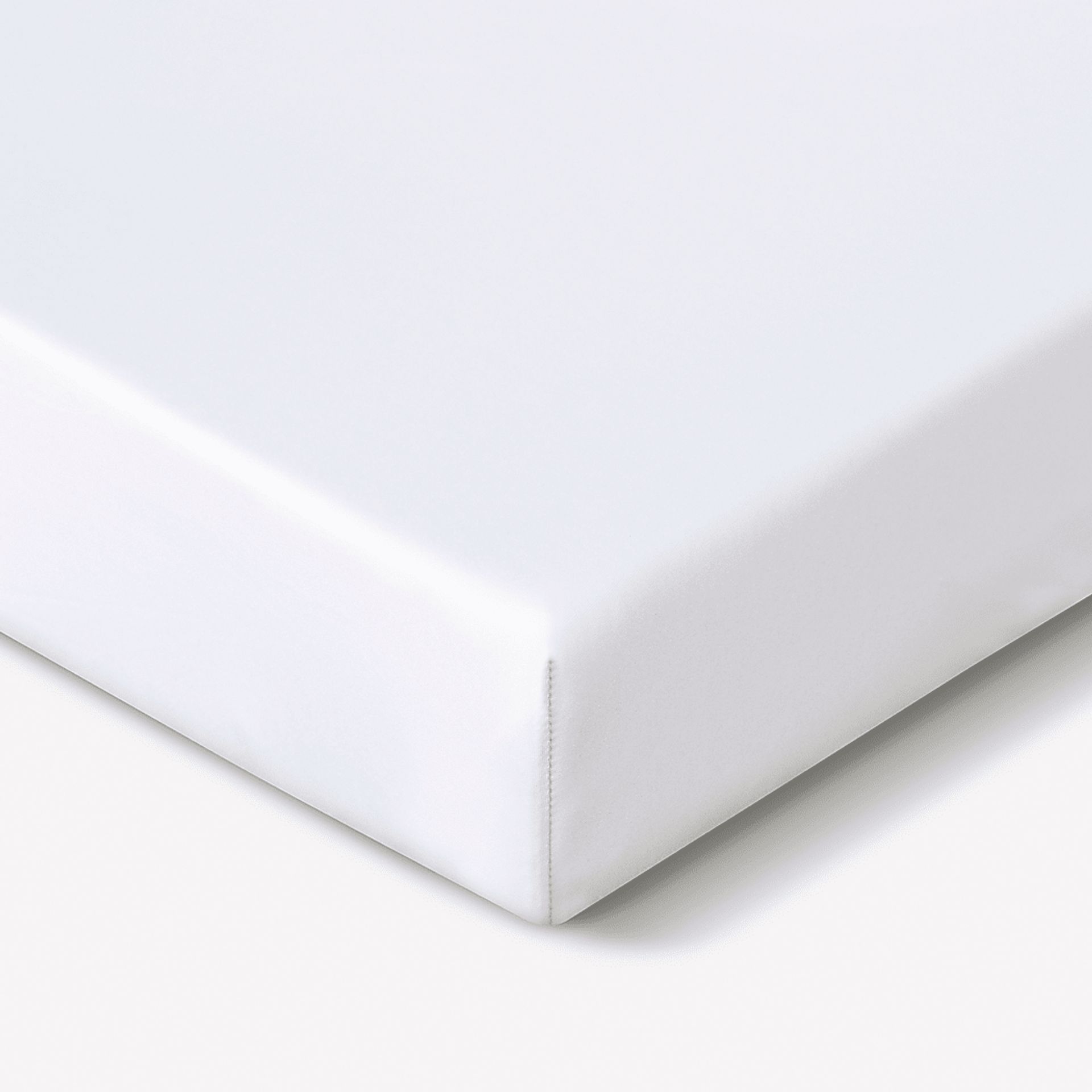 Bedgear Dri-Tec Bright White Crib Bed Sheet - Image 3