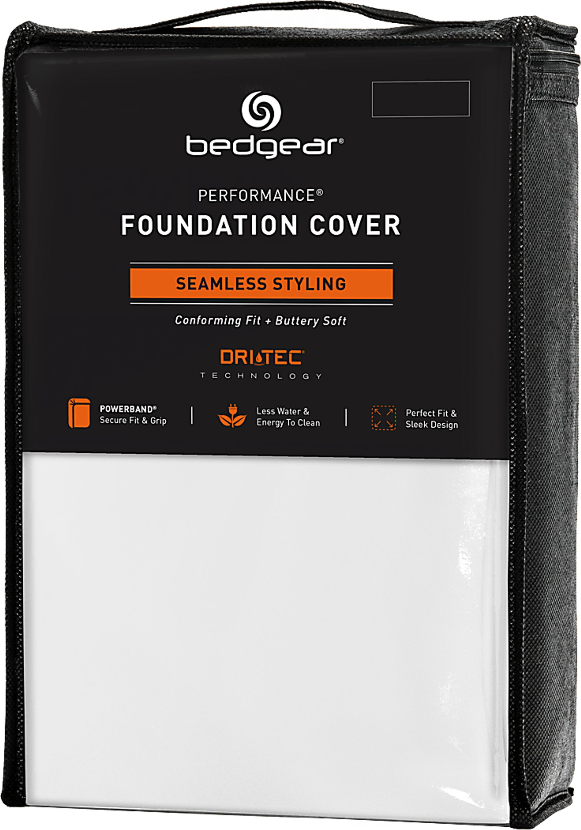 Bedgear Dri-Tec Bright White King Box Spring Wrap - Image 1