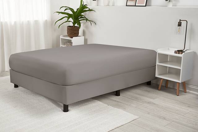Bedgear Dri-Tec Gray Queen Box Spring Wrap - Thumbnail - Image 2