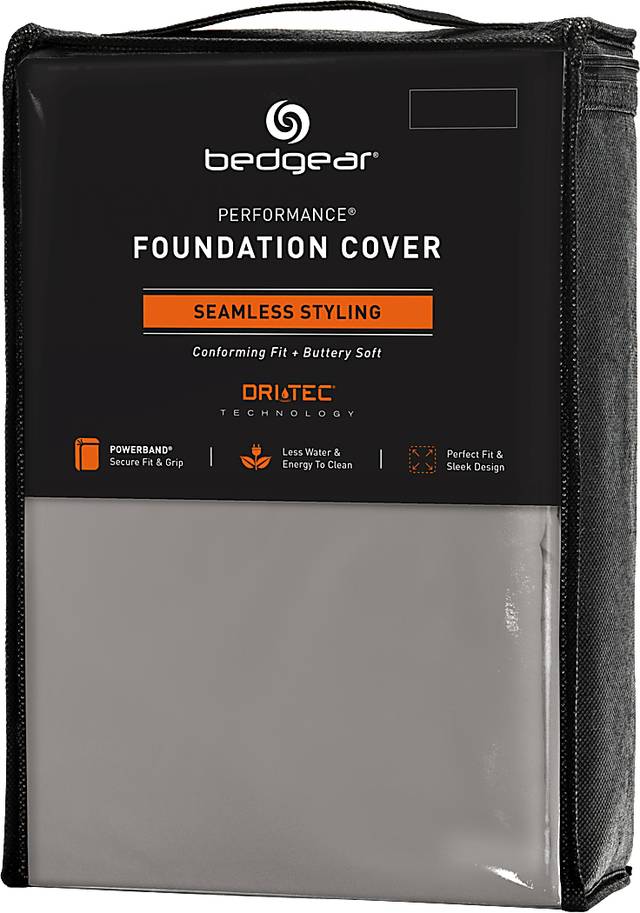Bedgear Dri-Tec Gray Queen Box Spring Wrap - Thumbnail - Image 1