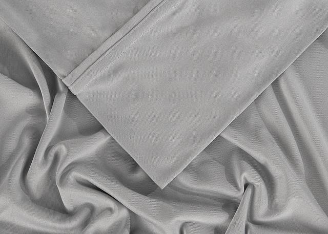 Bedgear Dri-Tec Light Gray 4 Pc Queen Bed Sheet Set - Thumbnail - Image 6
