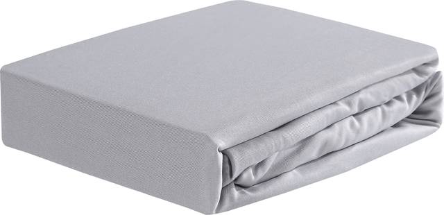 Bedgear Dri-Tec Light Gray Crib Bed Sheet - Thumbnail - Image 2