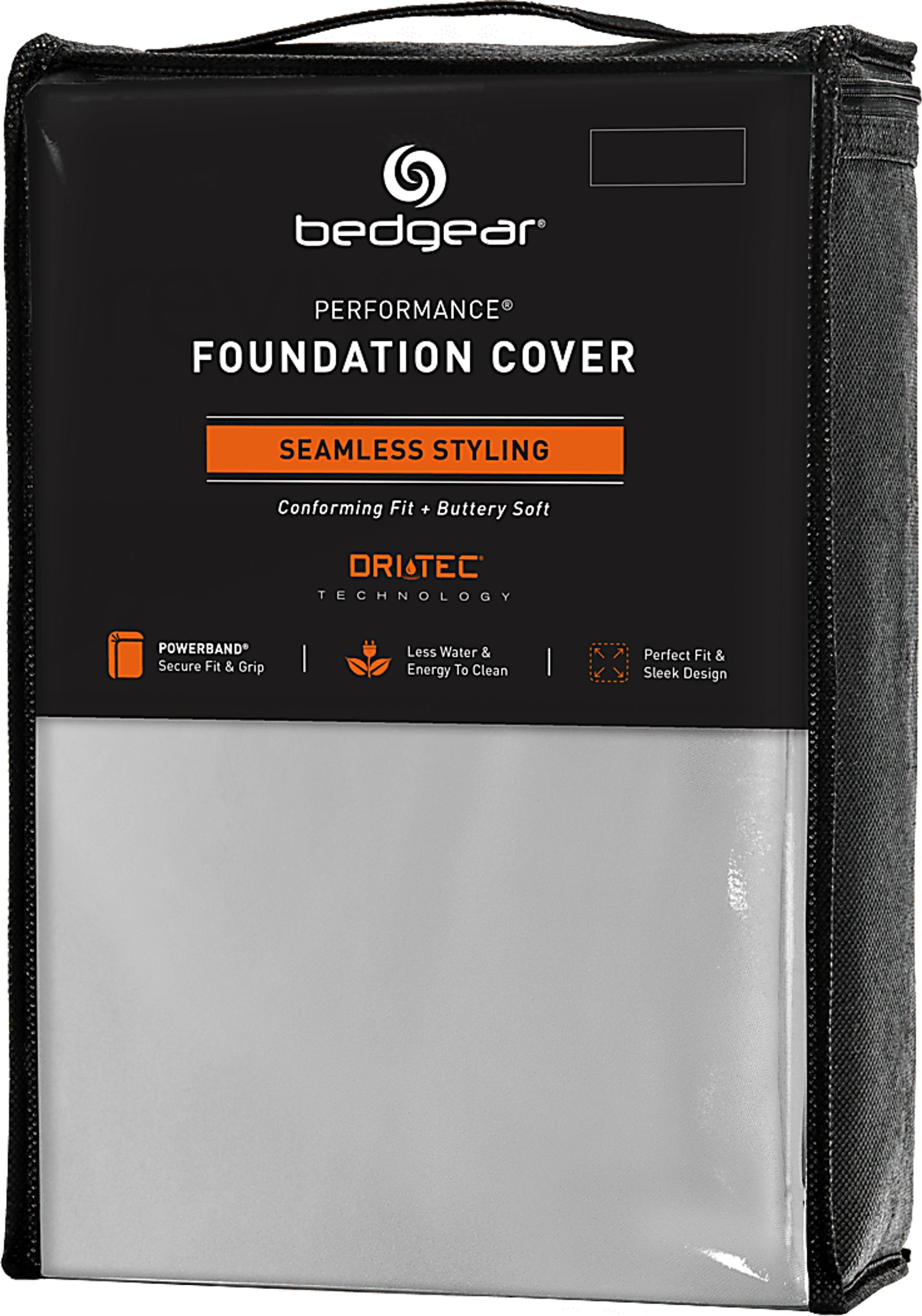 Bedgear Dri-Tec Light Gray King Box Spring Wrap - Image 1