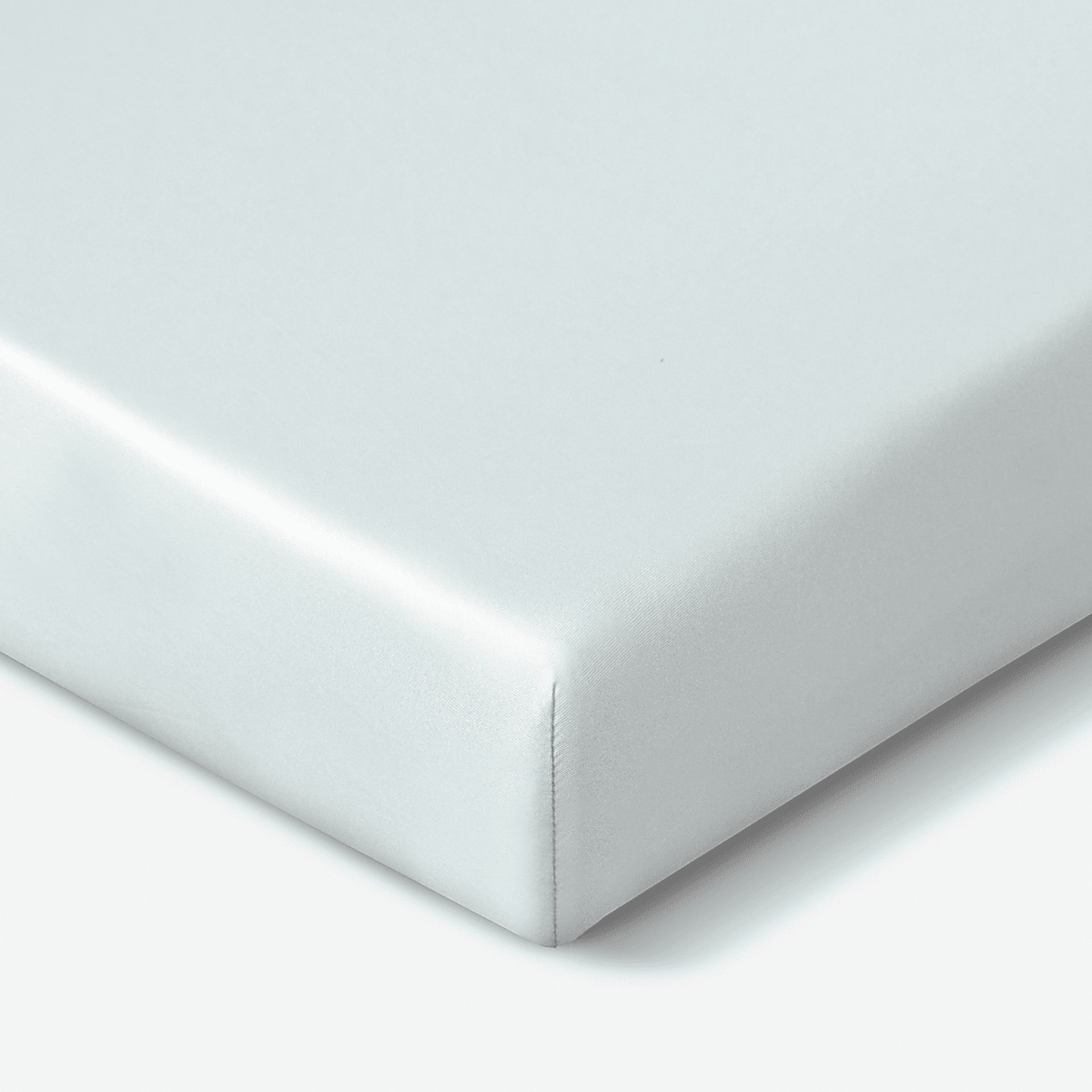 Bedgear Dri-Tec Light Green Crib Bed Sheet - Image 3