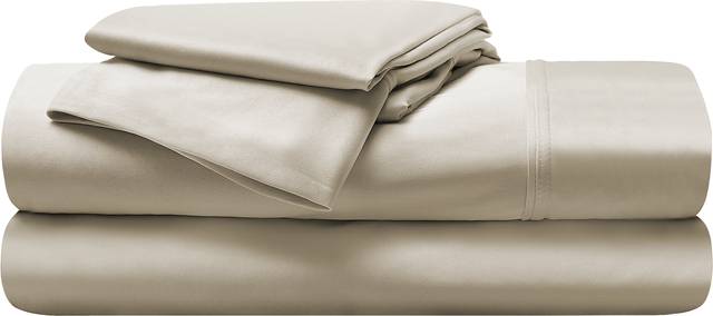 Bedgear Dri-Tec Medium Beige 5 Pc Split King/Split California King Bed Sheet Set - Thumbnail - Image 1