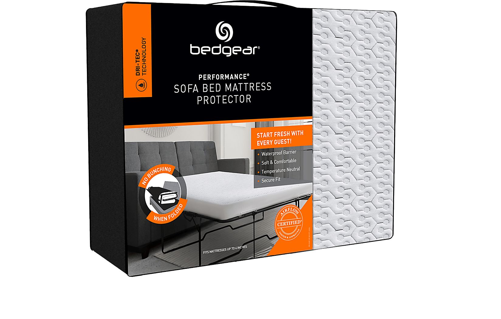 bedgear 5.3 dri tec mattress protector