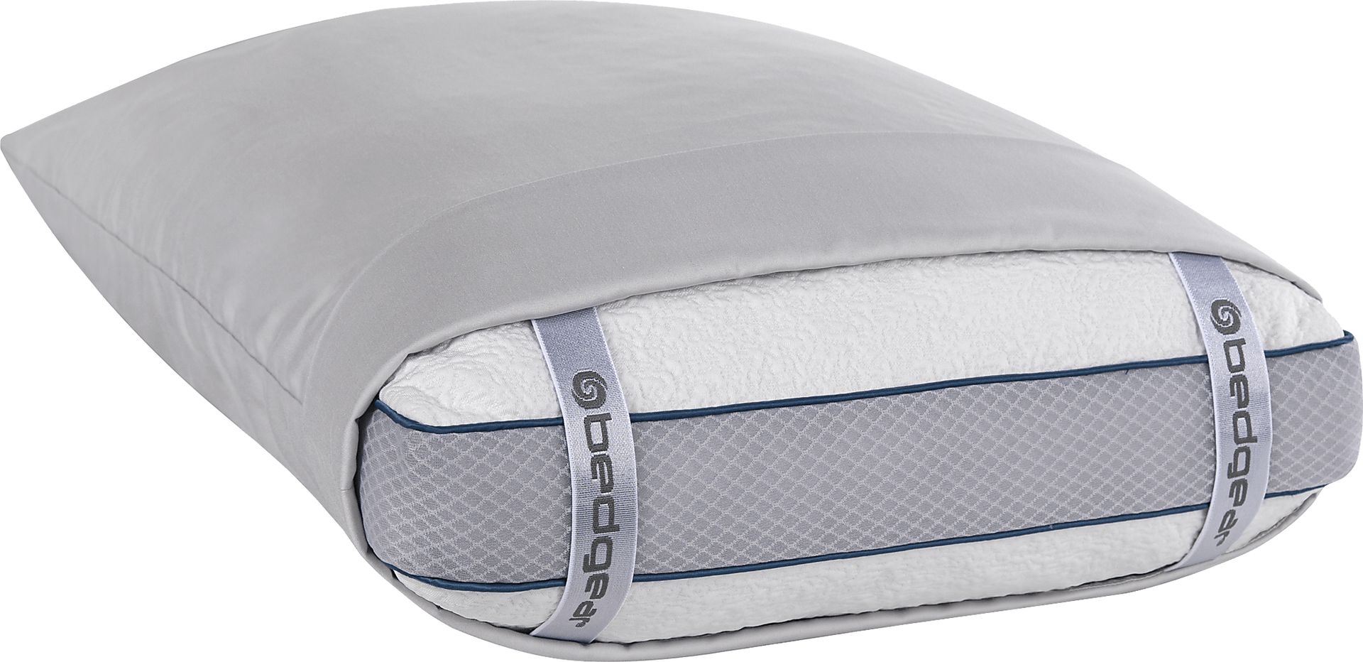 Bedgear Hyper-Cotton Light Gray 4 Pc Full Bed Sheet Set - Image 2