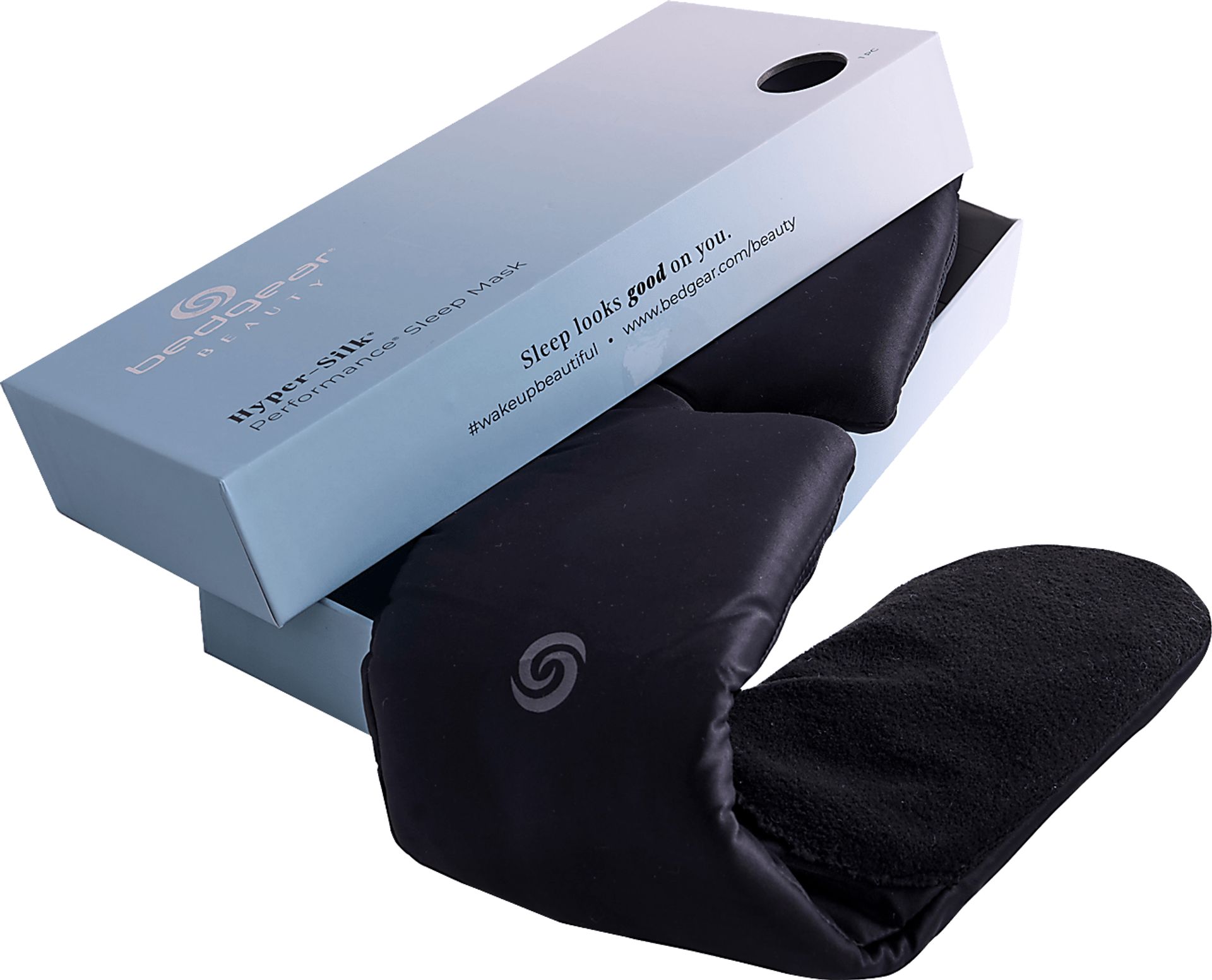 Bedgear Hyper-Silk Performance Black Sleep Mask - Image 2