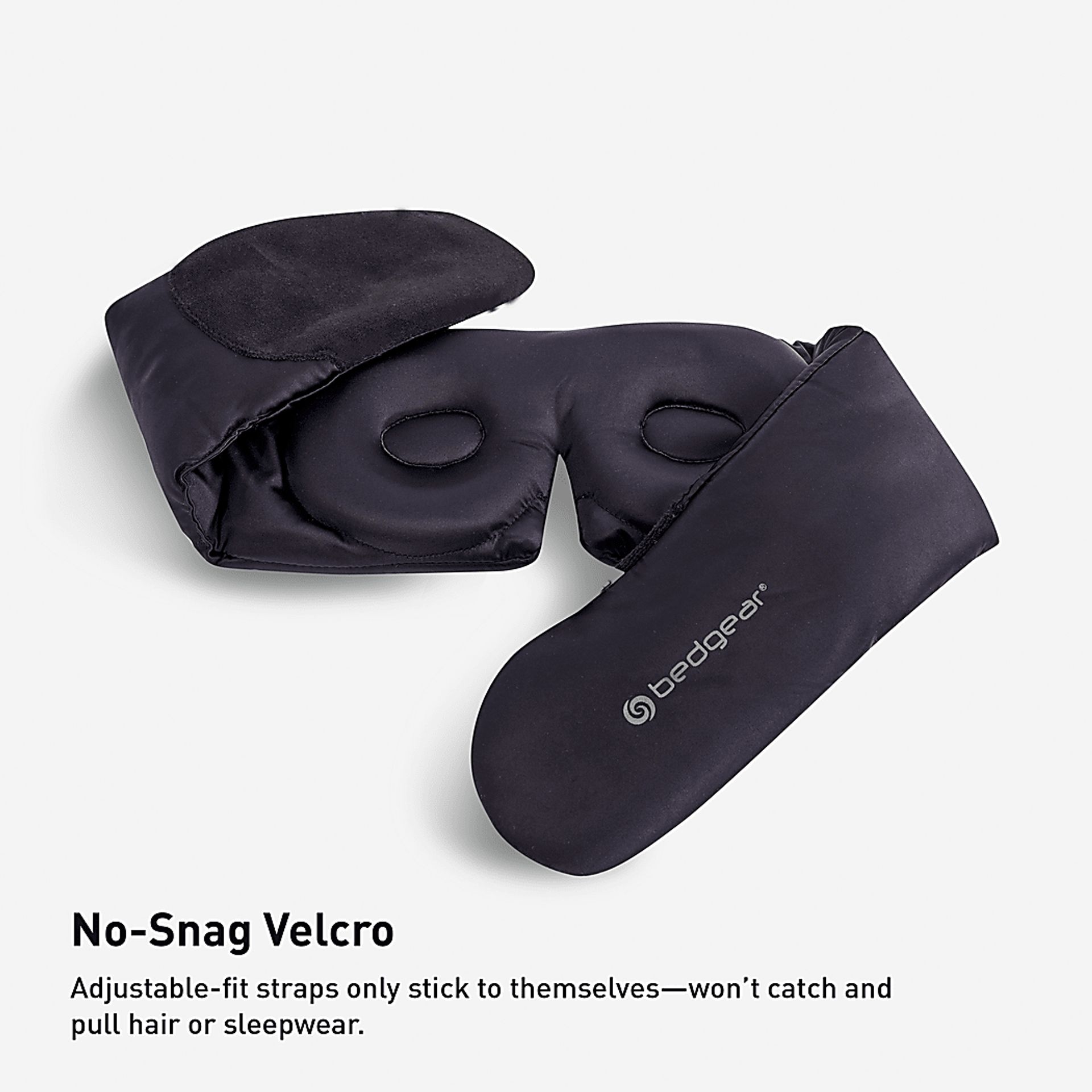 Bedgear Hyper-Silk Performance Black Sleep Mask - Image 3