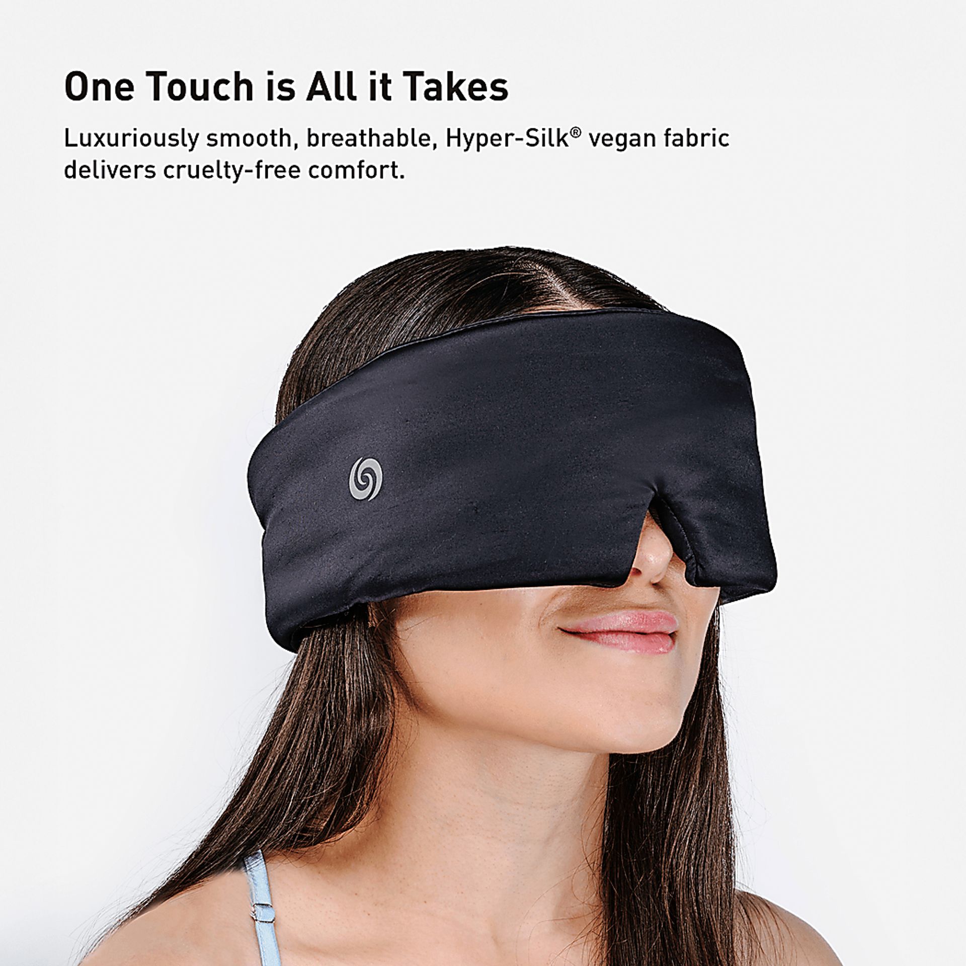 Bedgear Hyper-Silk Performance Black Sleep Mask - Image 6