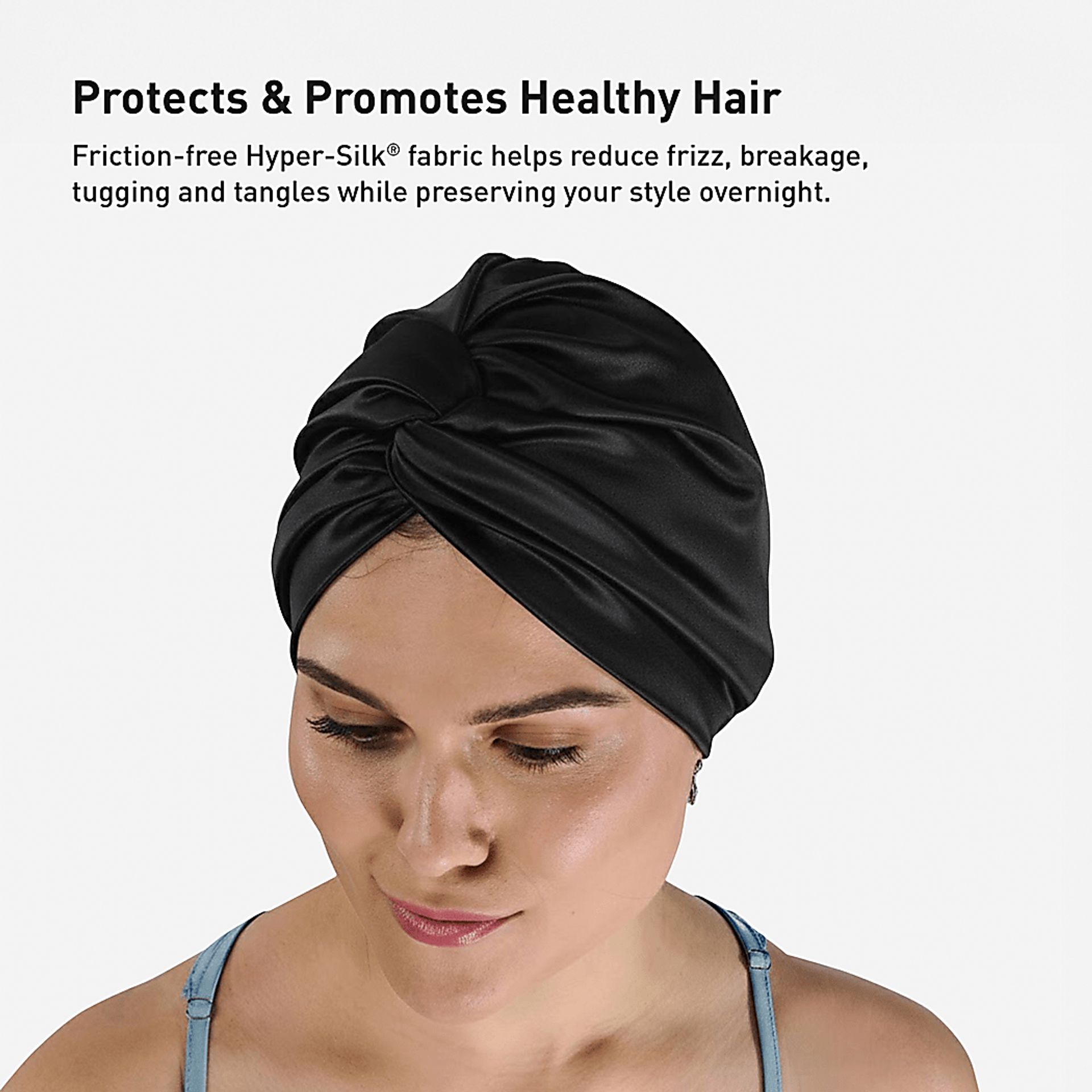 Bedgear Hyper-Silk Performance Black Turban - Image 5