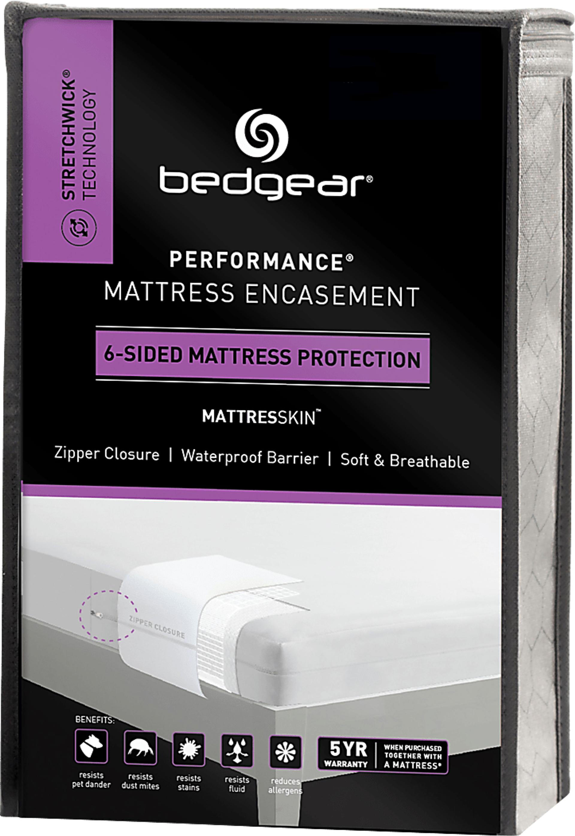 Bedgear StretchWick MattresSkin California King Mattress Encasement