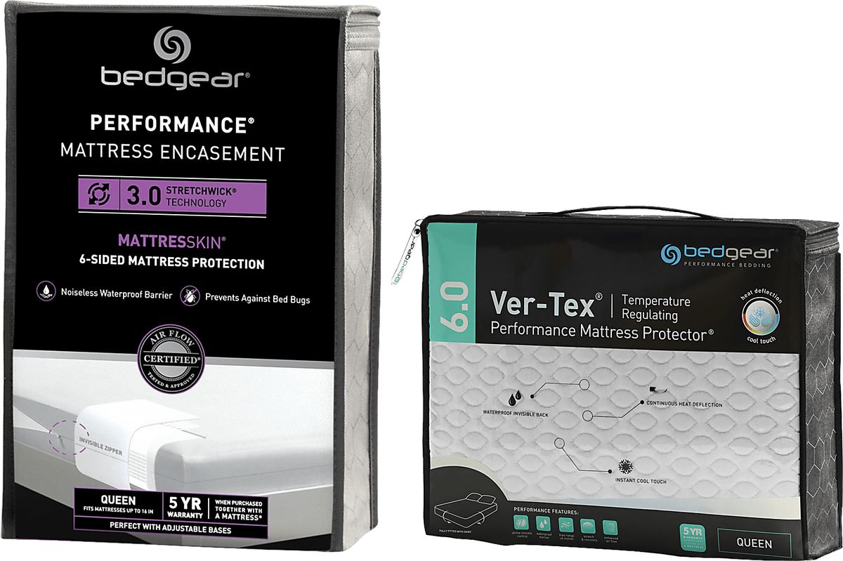 Bedgear Mattresskin Encasement & Protector Set Rooms To Go