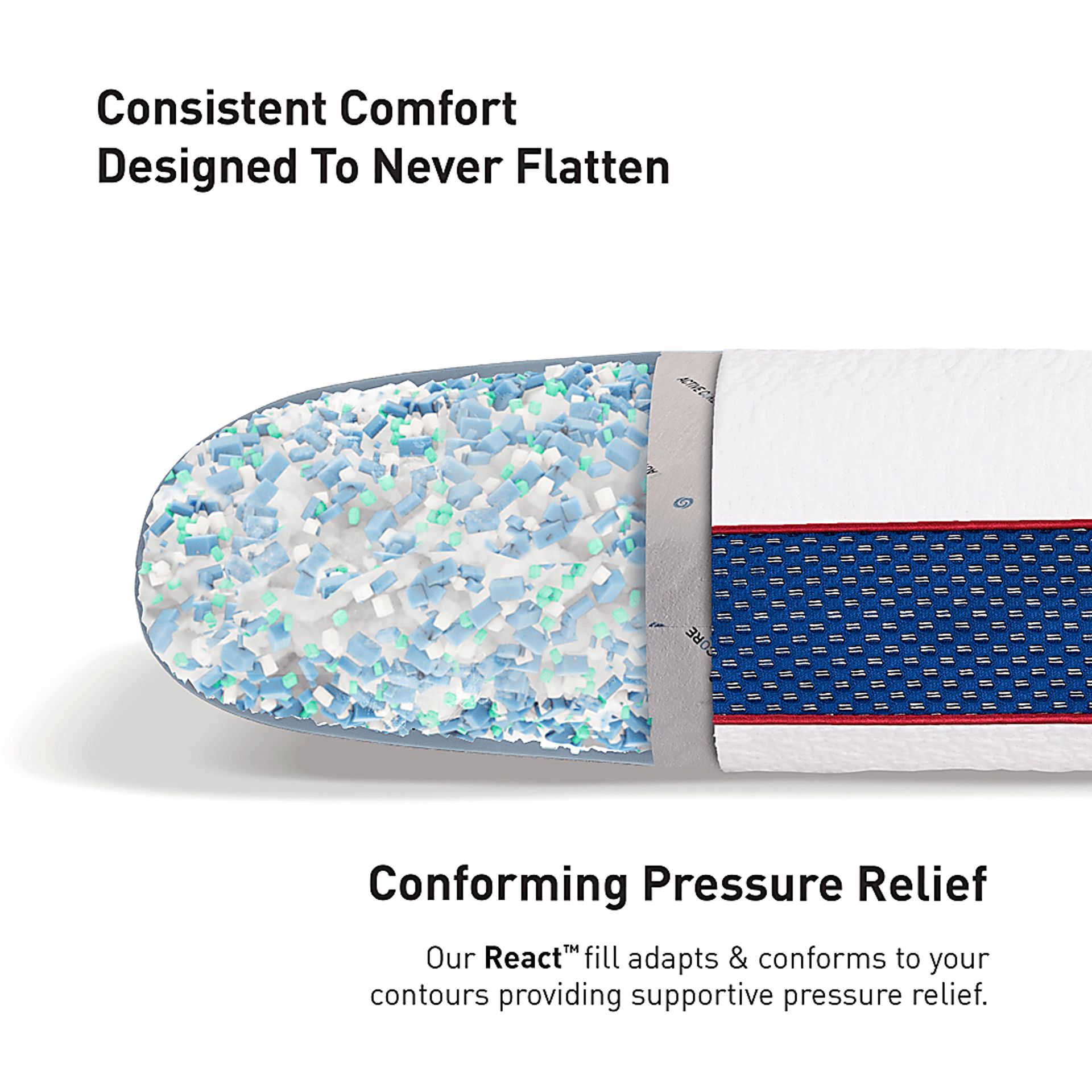 Bedgear U-Nite Performance Queen Pillow - Image 6