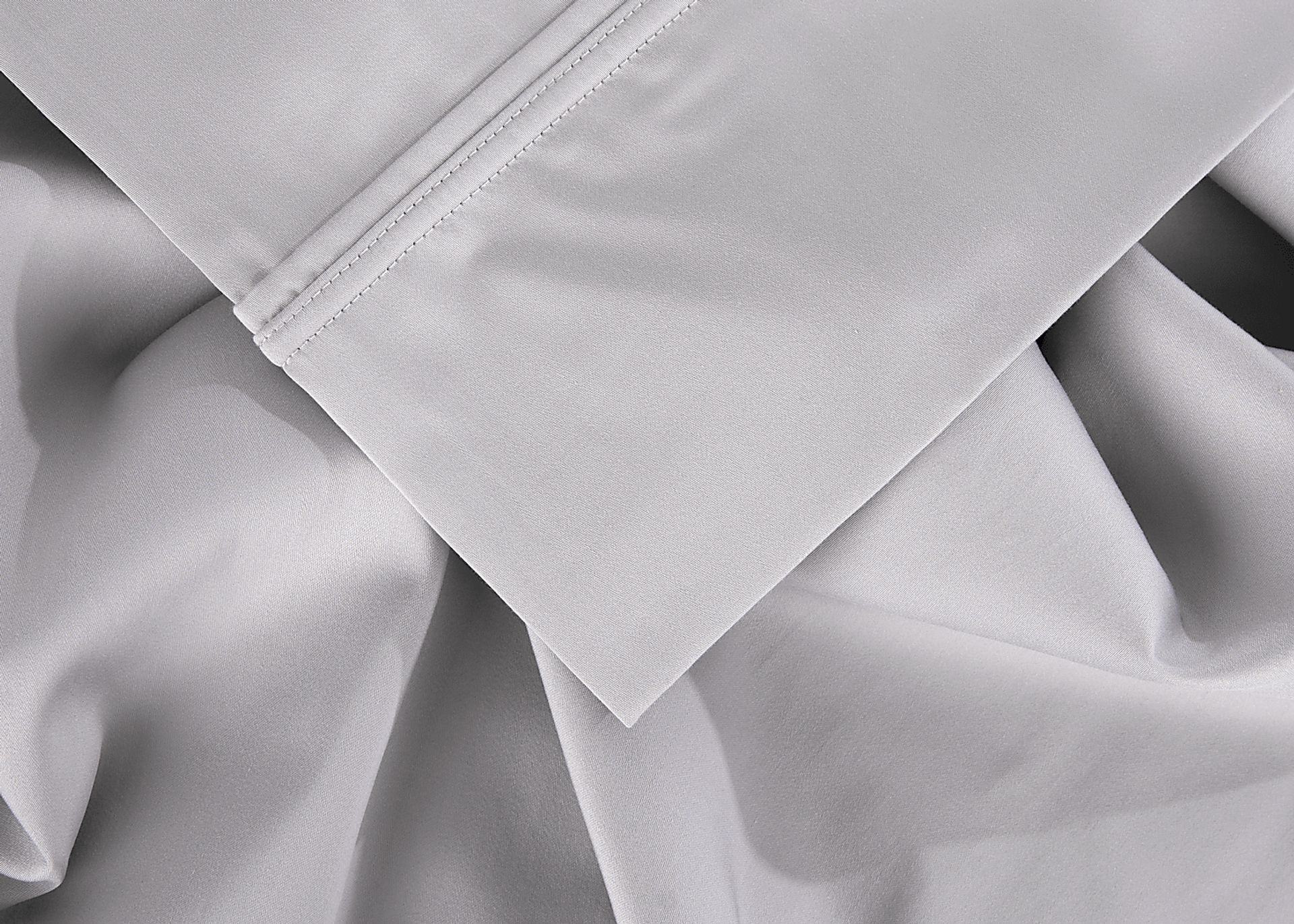 Bedgear Ver-Tex Light Gray 4 Pc King/California King Sheet Set - Image 5
