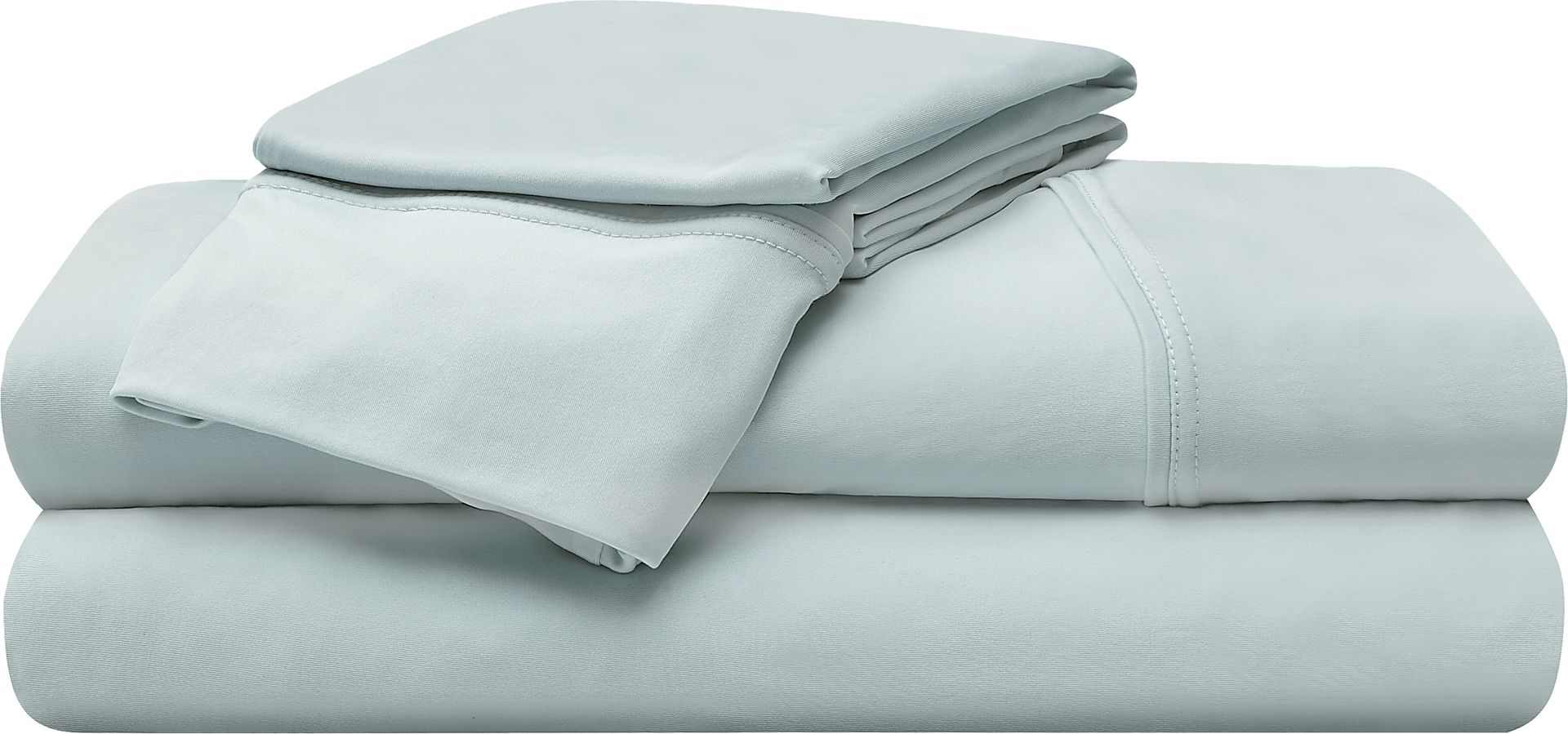 Bedgear Ver-Tex Misty Blue 4 Pc Queen Sheet Set - Image 1