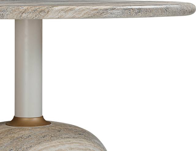 Bednar Beige Dining Table - Thumbnail - Image 4