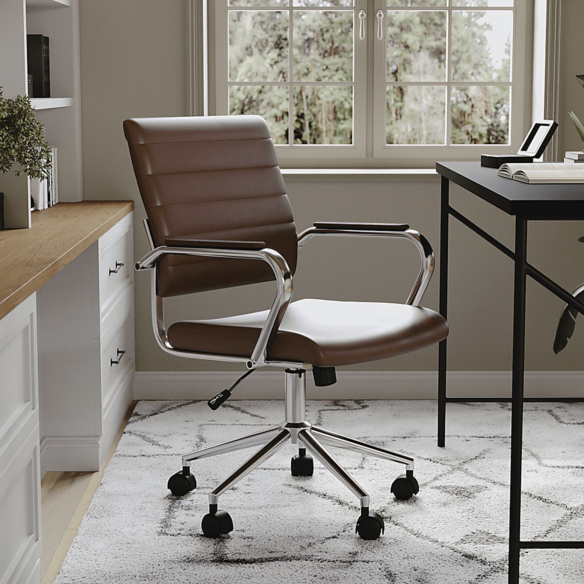 Bedner Brown Office Chair - Image 2