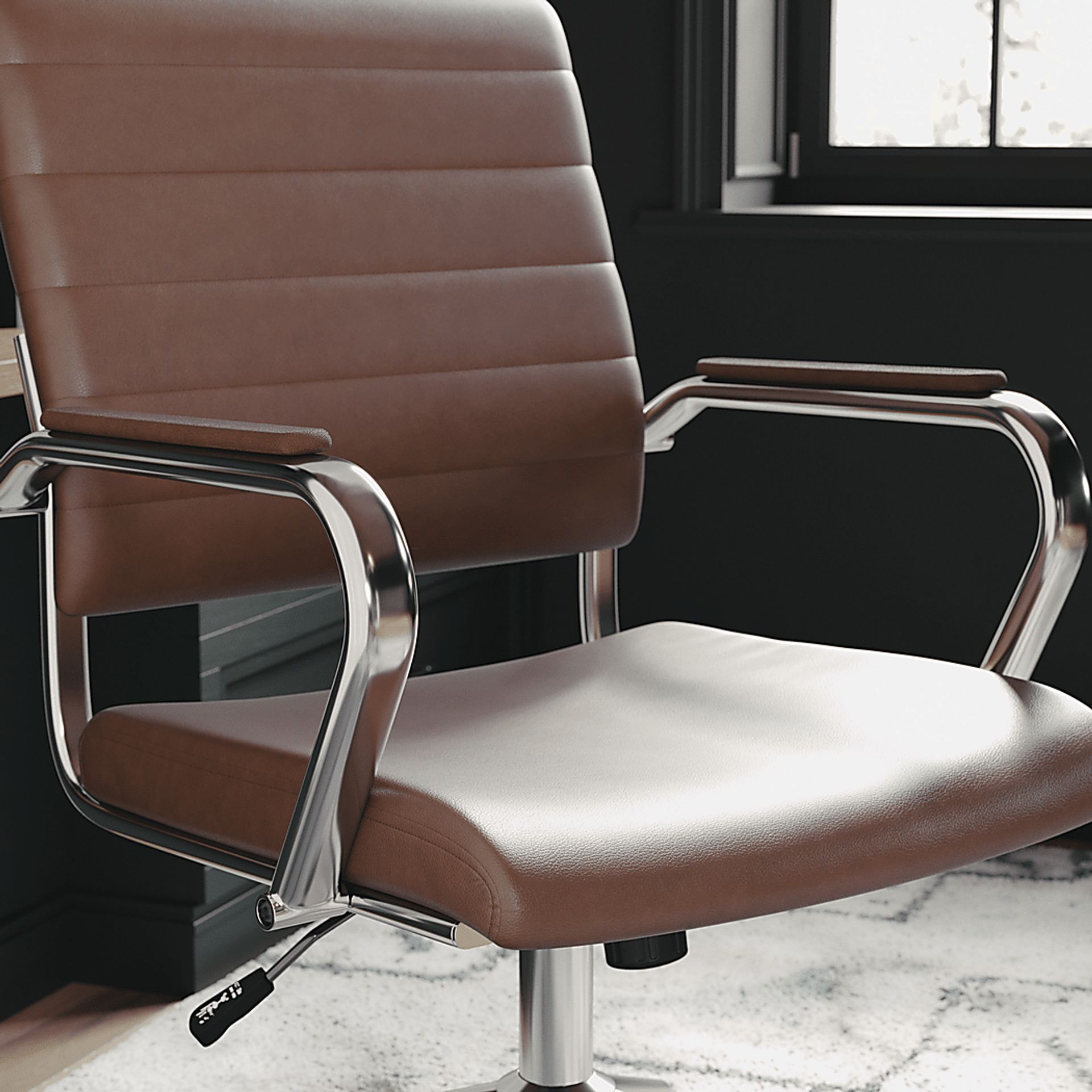 Bedner Brown Office Chair - Image 6