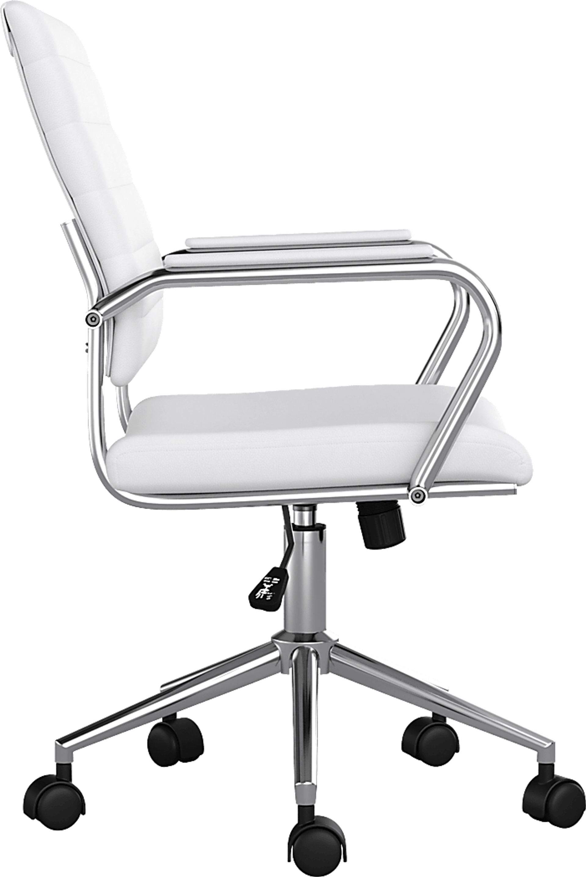 Bedner White Office Chair - Image 7